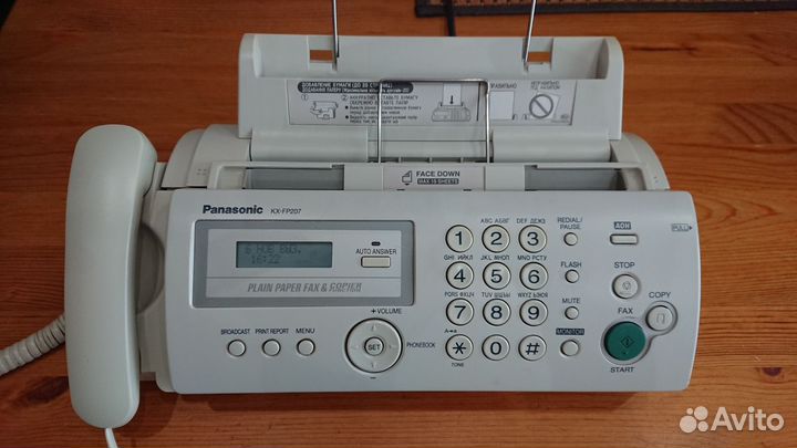 Телефон факс Panasonic
