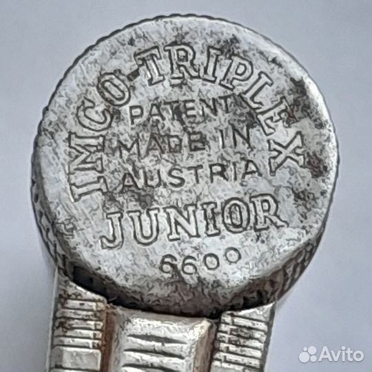 Старинные зажигалки patent Germany triplex Junior