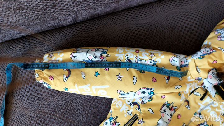 Зимний комбинезон для девочки 104