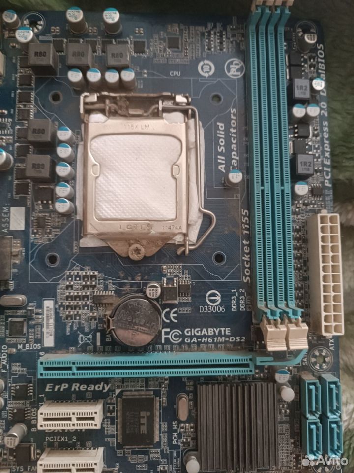 Gigabyte ga h61m ds2