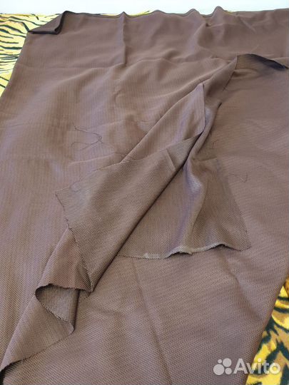 Коричневая ткань 170х240 см