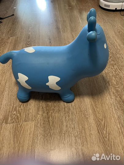 Игрушка попрыгун (резиновая коровка)