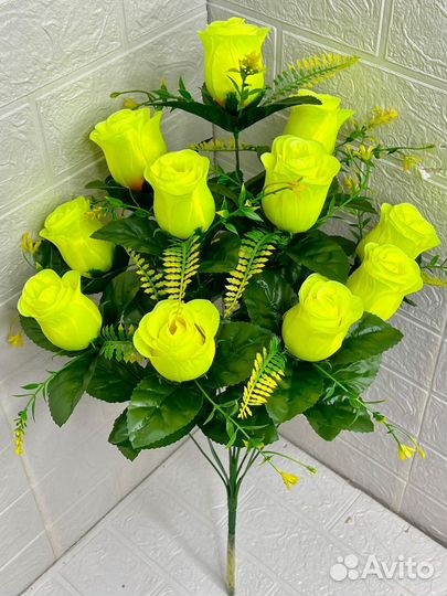 Искуственные цветы упаковка 20 штук