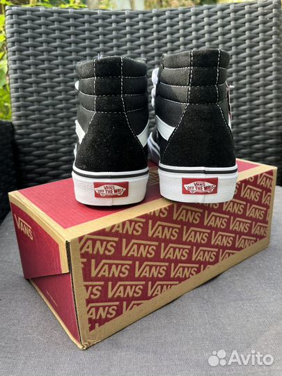 Кеды vans высокие
