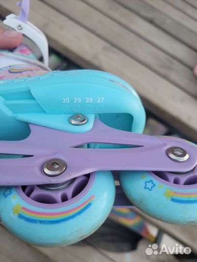 Роликовые коньки 27-30