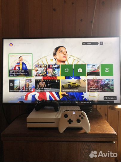 Xbox One s 1tb с играми