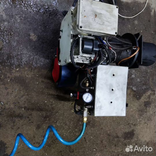 Голелка на отработанном Масле мазуте нефти