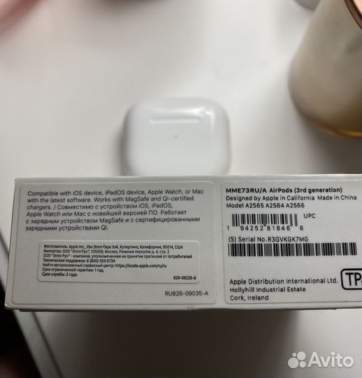 Air Pods 3 оригинал