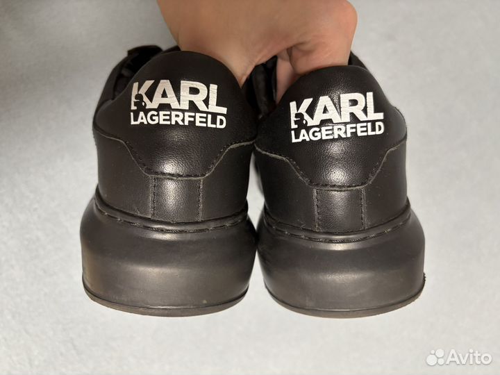 Кеды кроссовки Karl Lagerfeld Оригинал кожа