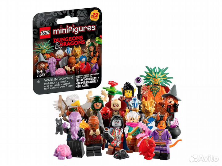 Lego Minifigures 71047-1 Женщина-варвар из расы Дварфы