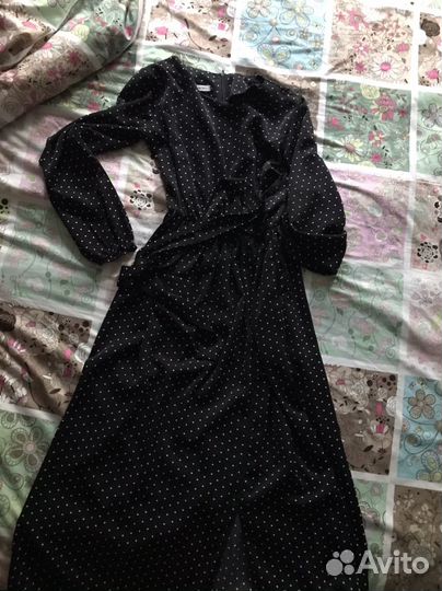 Платье в горошек