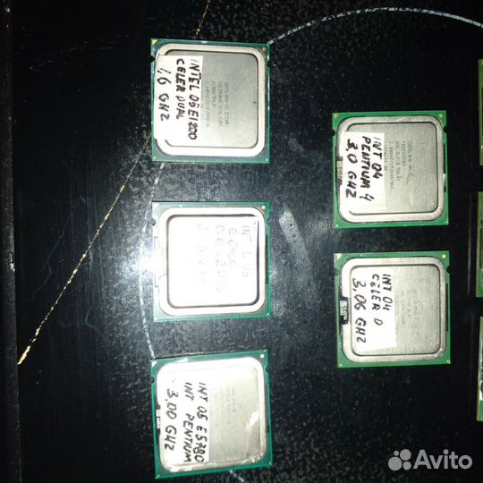 Процессоры Intel и AMD б/у