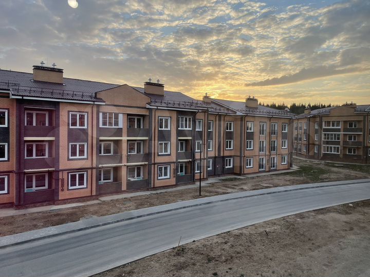 2-к. квартира, 53,5 м², 3/3 эт.