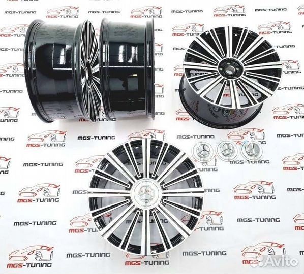 Кованые разноширокие диски R22 Maybach GLS майбах