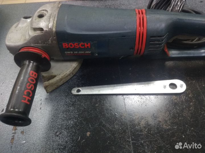 Ушм болгарка bosch gws 26-230jbv