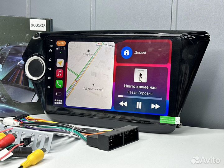 Магнитола Android Kia Rio 3 CarPlay