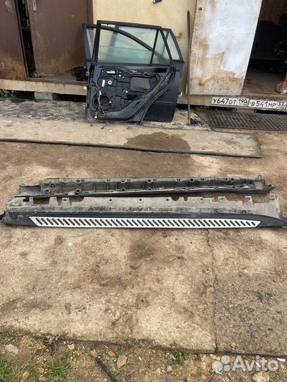 Пороги (подножки ) bmw x5 f15