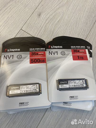 Ssd диск m2 nvme 500 gb/1 tb Kingston NV1 nvme