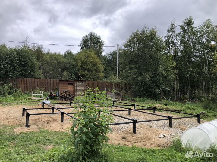 Фундамент из винтовых свай, винтовые сваи