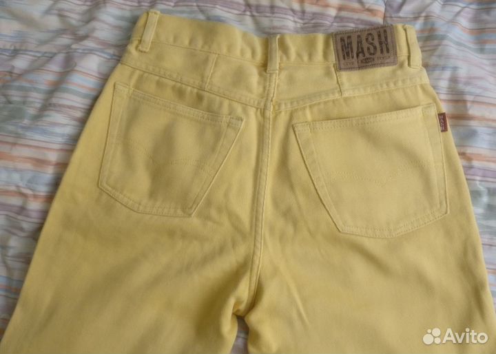 Желтые джинсы 44 р-р