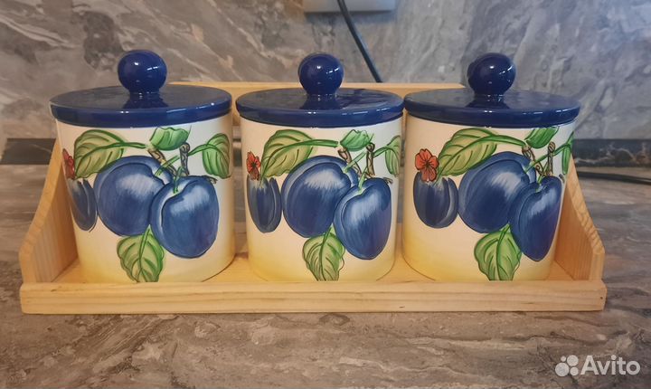 Банки для сыпучих продуктов керамика