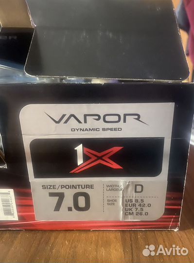 Хоккейные коньки bauer vapor 1x sr