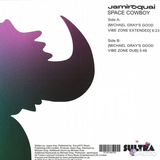 Виниловая Пластинка Jamiroquai - Space Cowboy