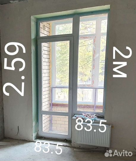 Балконный блок новый