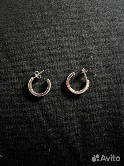 Серьги серебрянные с фианитами Sunlight