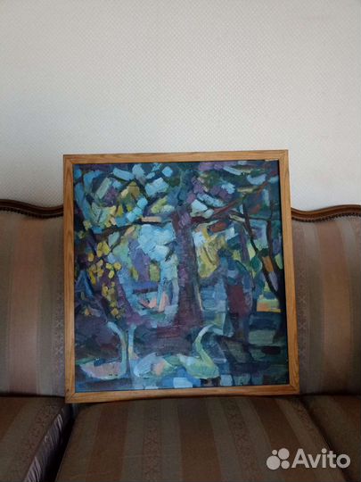 Картина пейзаж художник Лопухова Светлана