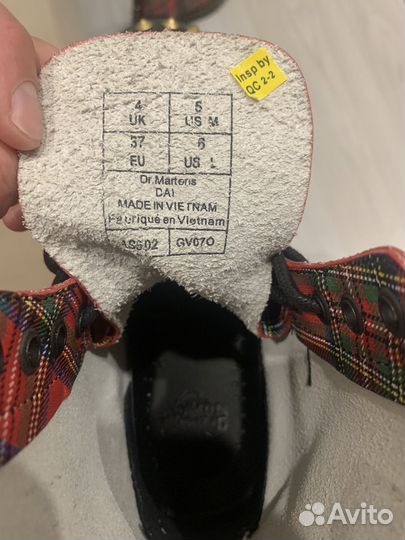 Dr martens полуботинки