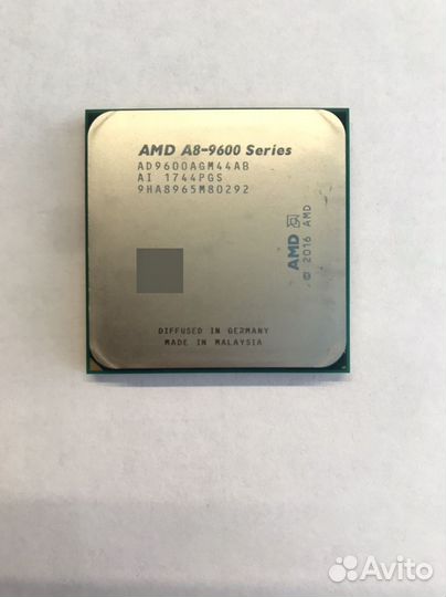 Процессор Amd a8 9600