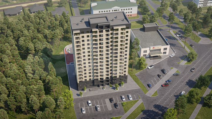 Квартира-студия, 27,1 м², 9/16 эт.