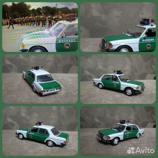 Модели 1:43 на заказ милиция СССР