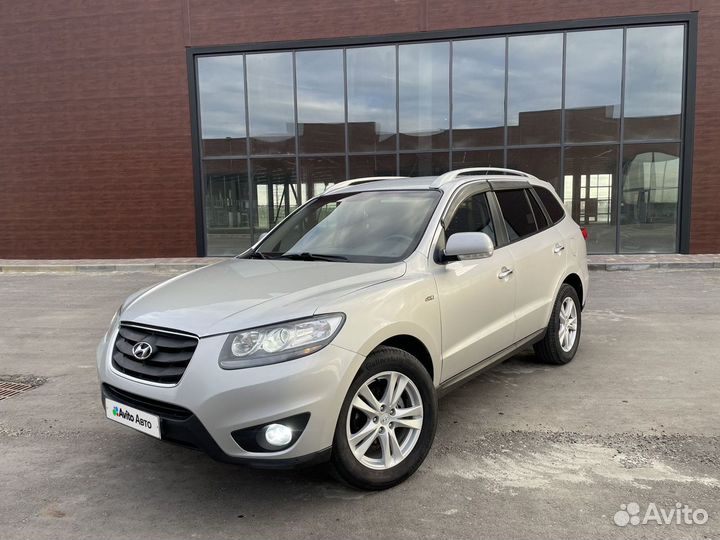 Hyundai Santa Fe 2.2 AT, 2010, 193 000 км