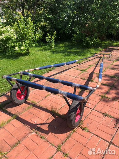 Тележка для лодки пвх ручная