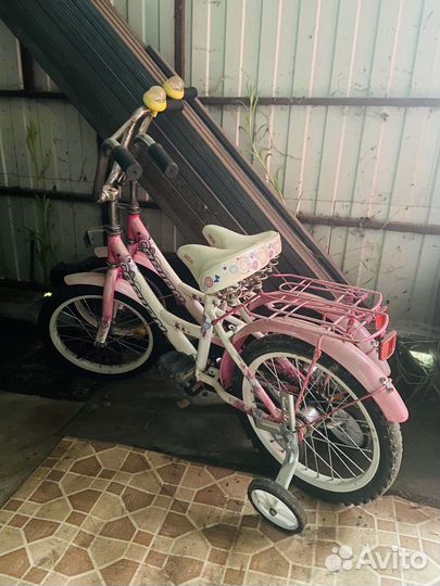 2шт велосипед для девочки