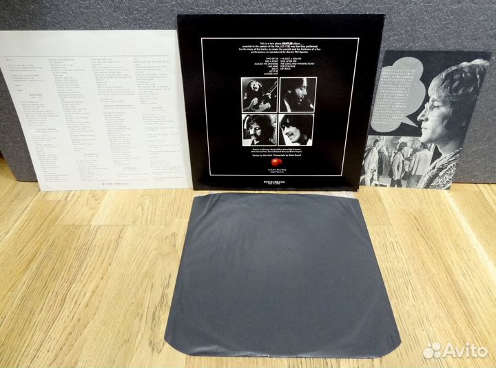 Beatles Let It Be Коробка Красный винил Japan rare