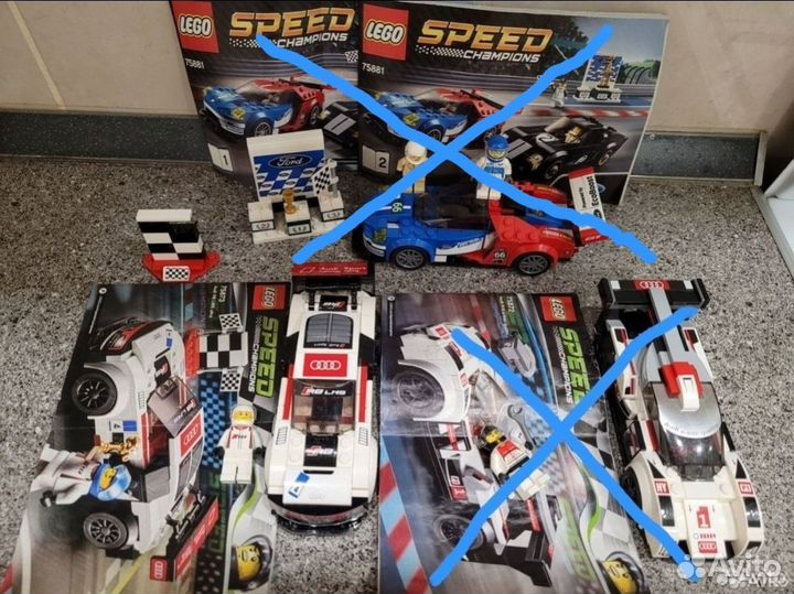 Lego speed champions, technic