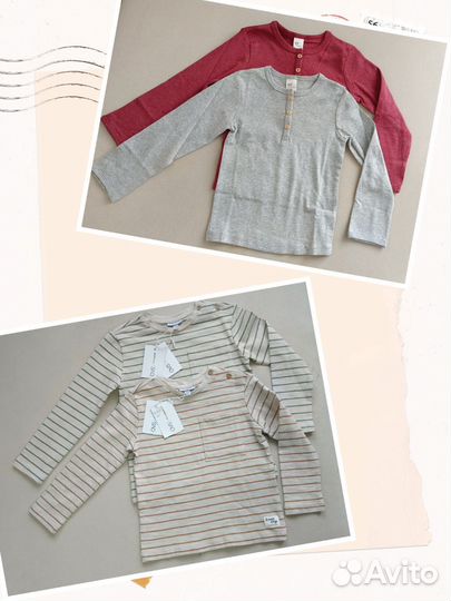 Новые Лонгсливы hm 92 и 98