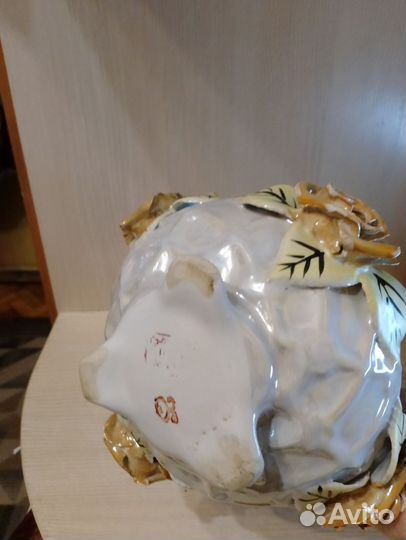 Конфетница. Роза. Керамическая