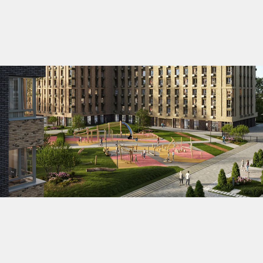 1-к. апартаменты, 34,5 м², 22/23 эт.