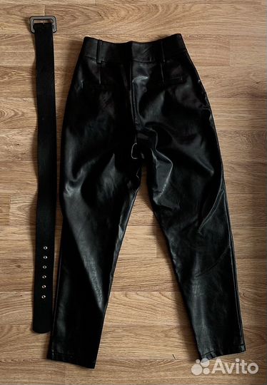 Кожаные брюки