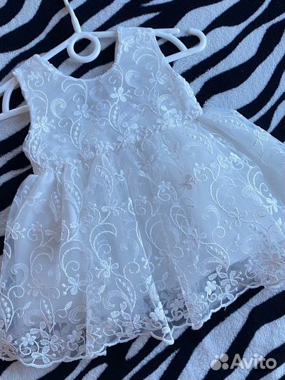 Нарядное платье для девочки 62 68
