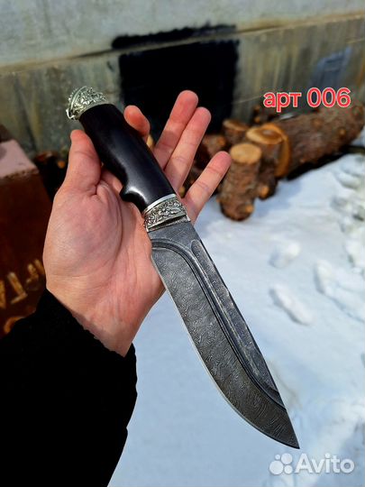 Рабочие ножи из дамасской стали