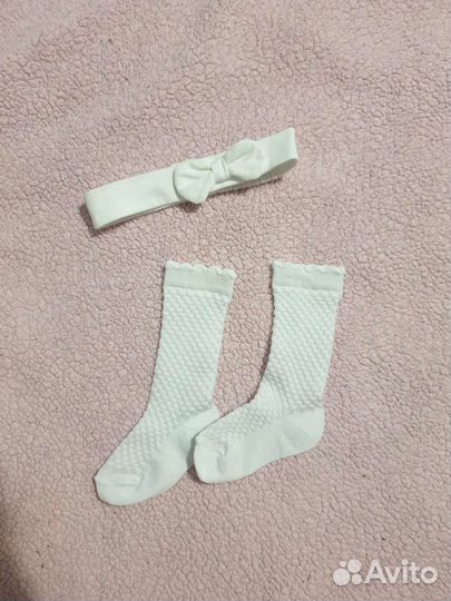 Гольфы и повязка на голову