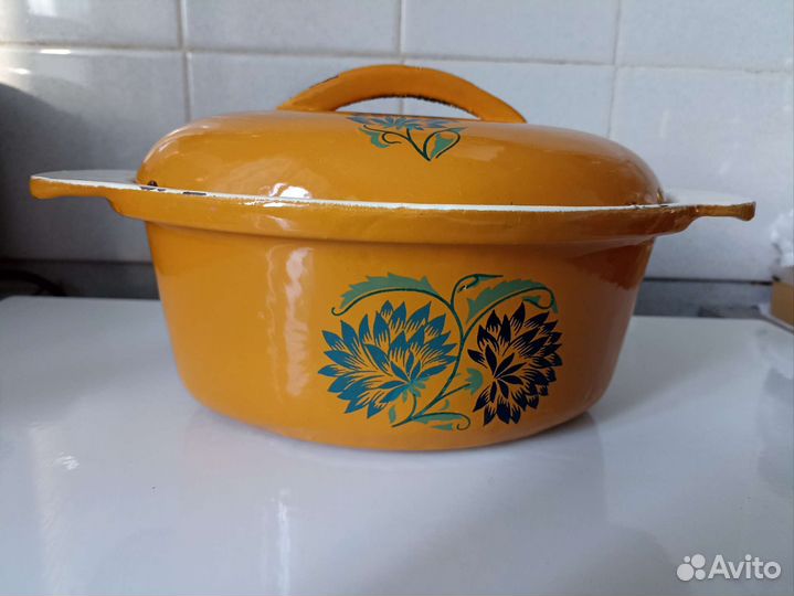 Утятница чугунная СССР