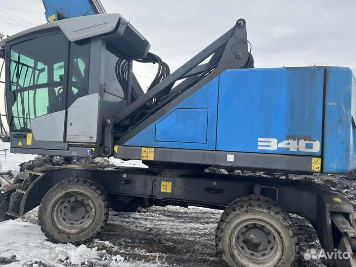 Грейферный погрузчик (перегружатель) FUCHS MHL 340, 2019