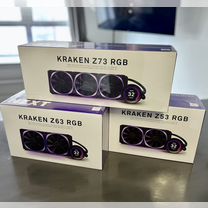 Nzxt kraken Z53, Z63, Z73 RGB в наличии