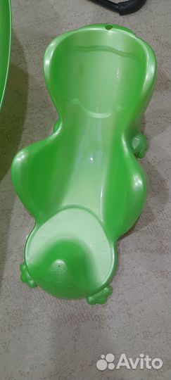 Ванночка для купания с горкой